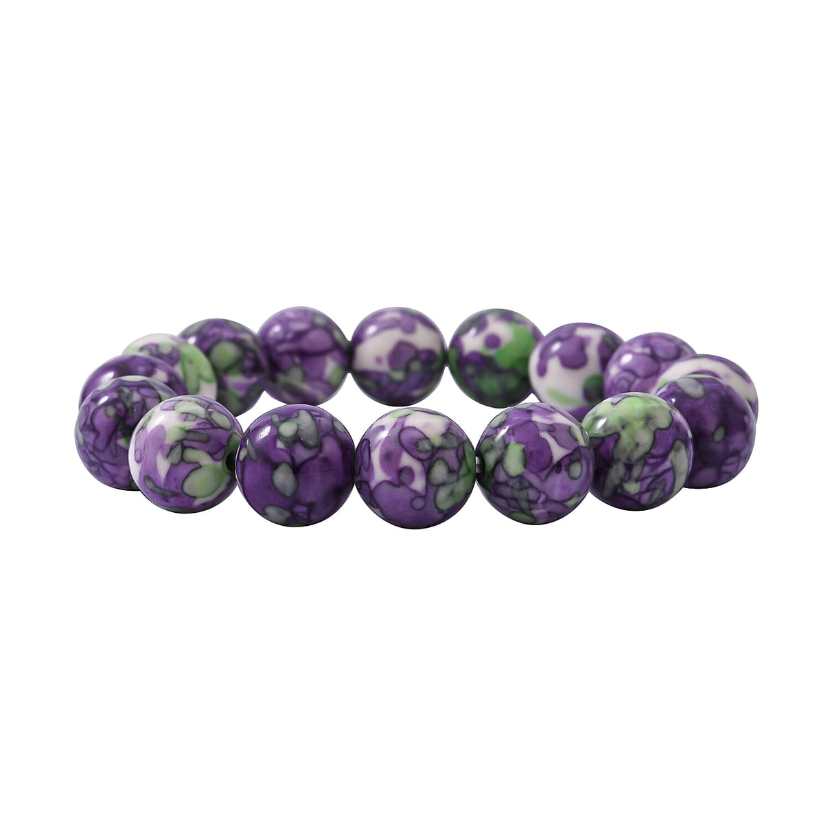 Variscite Beads Bracelet Stretchable (Size - 6.5) 150.00 Ct. 8962210 0