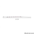 African Ruby Bracelet (Size - 6.5-2 Ext) with Lobster Clasp in Rhodium Overlay Sterling Silver 1.88 Ct.