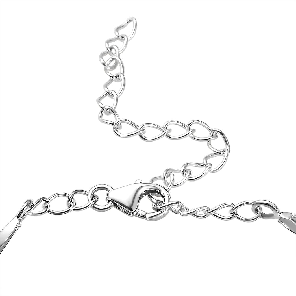 Multi-Tourmaline Bracelet (Size - 6 With 2.5 Inch Extender) in Sterling Silver