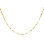Vegas Showstopper Closeout Deal- 9K Yellow Gold Belcher Necklace (Size - 20) with Lobster Clasp