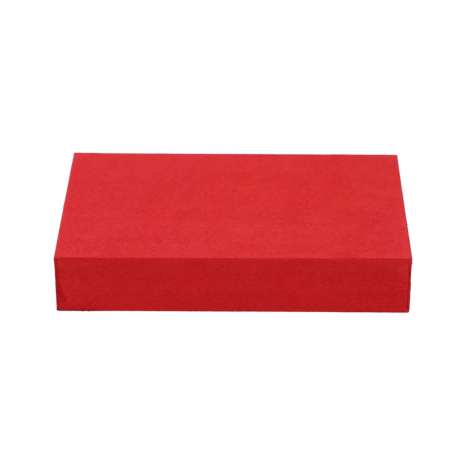 Velvet Jewellery Box with Lock and Anti Tarnish Lining , Jewellery Storage Organiser for Necklace, Earrings, Bracelets, Rings, and Accessories for Women's and Girls - Red 6259976 3