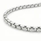 9K White Gold  Chain (Size - 14),  Gold Wt. 0.75 Gms