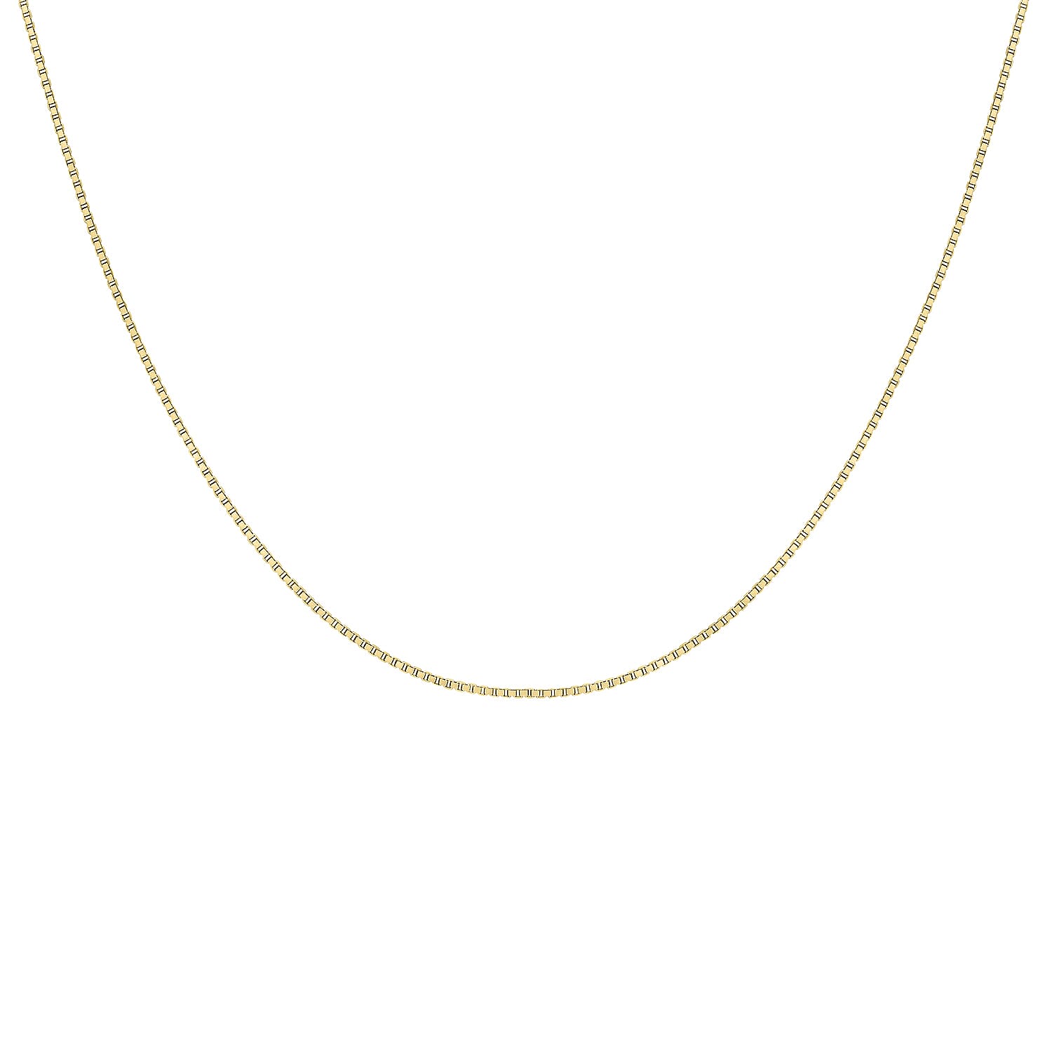 Venetian Box Chain 16 Inch in 9K Yellow Gold 7579798 4