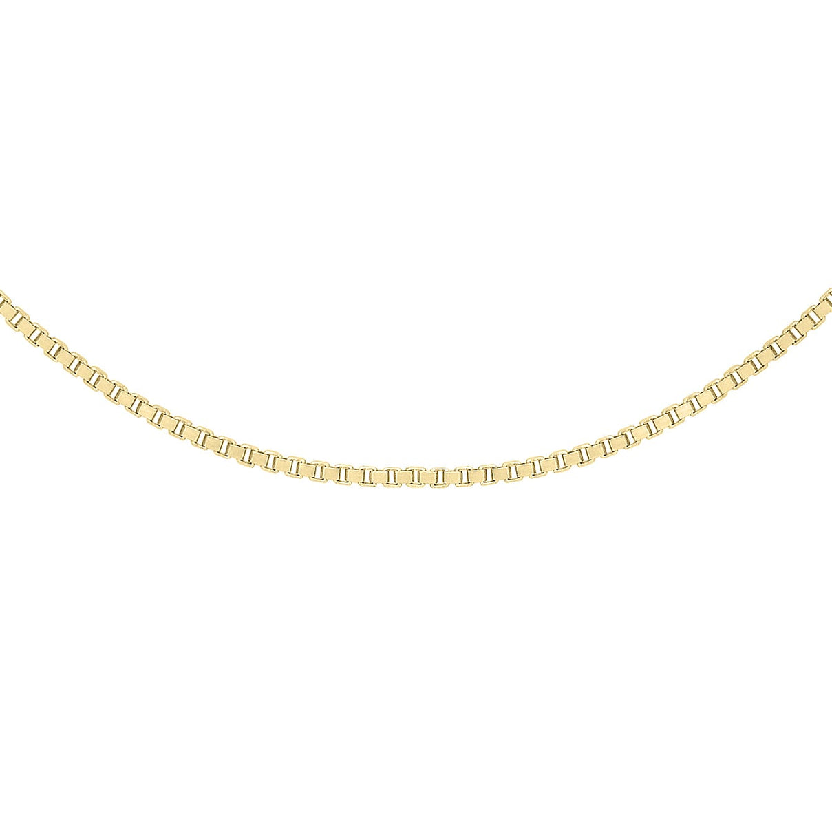 Venetian Box Chain 16 Inch in 9K Yellow Gold 7580031 0