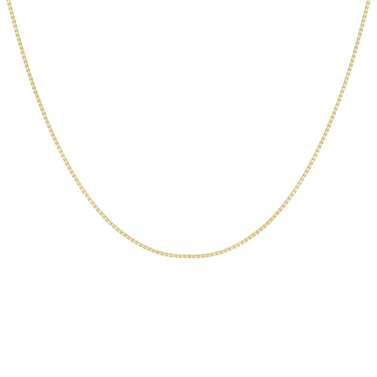 Venetian Box Chain 16 Inch in 9K Yellow Gold 7580031 2