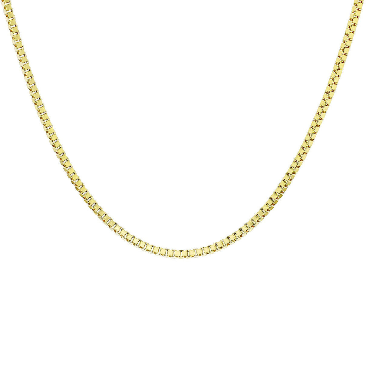 Venetian Box Chain 16 Inch in 9K Yellow Gold 7580866 0