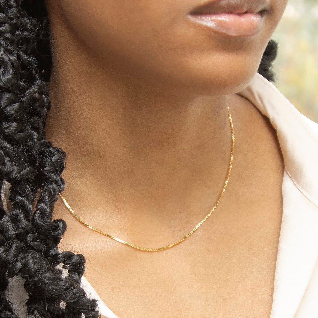 Venetian Box Chain 16 Inch in 9K Yellow Gold 7580866 1