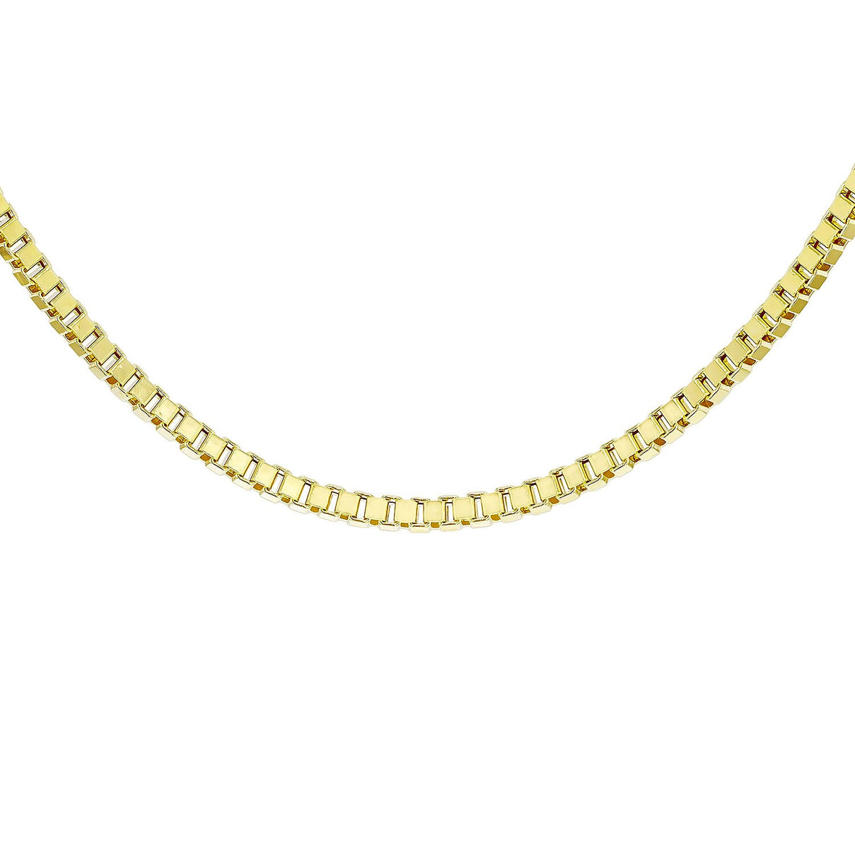 Venetian Box Chain 16 Inch in 9K Yellow Gold 7580866 3