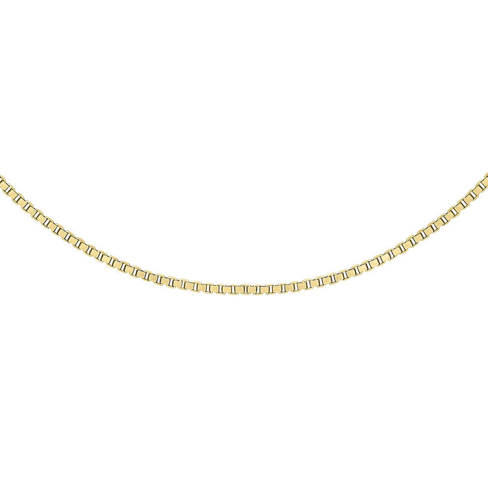 Venetian Box Chain 18 Inch in 9K Yellow Gold 7579810 1