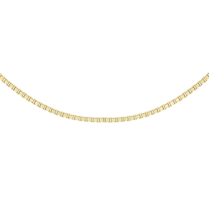 Venetian Box Chain 18 Inch in 9K Yellow Gold 7580033 1