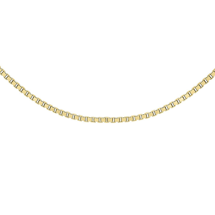 Venetian Box Chain 18 Inch in 9K Yellow Gold 7580148 1