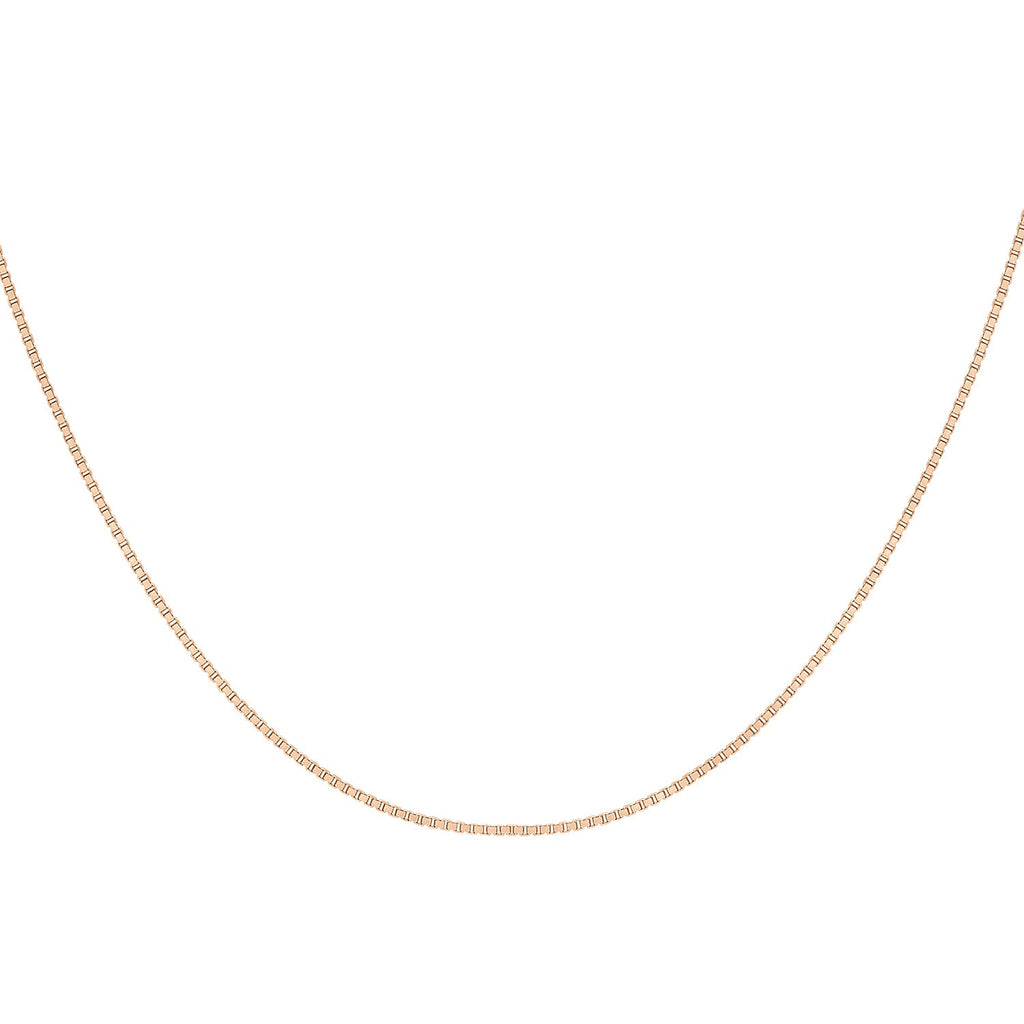 9K Rose Gold  Chain (Size - 20),  Gold Wt. 1.5 Gms