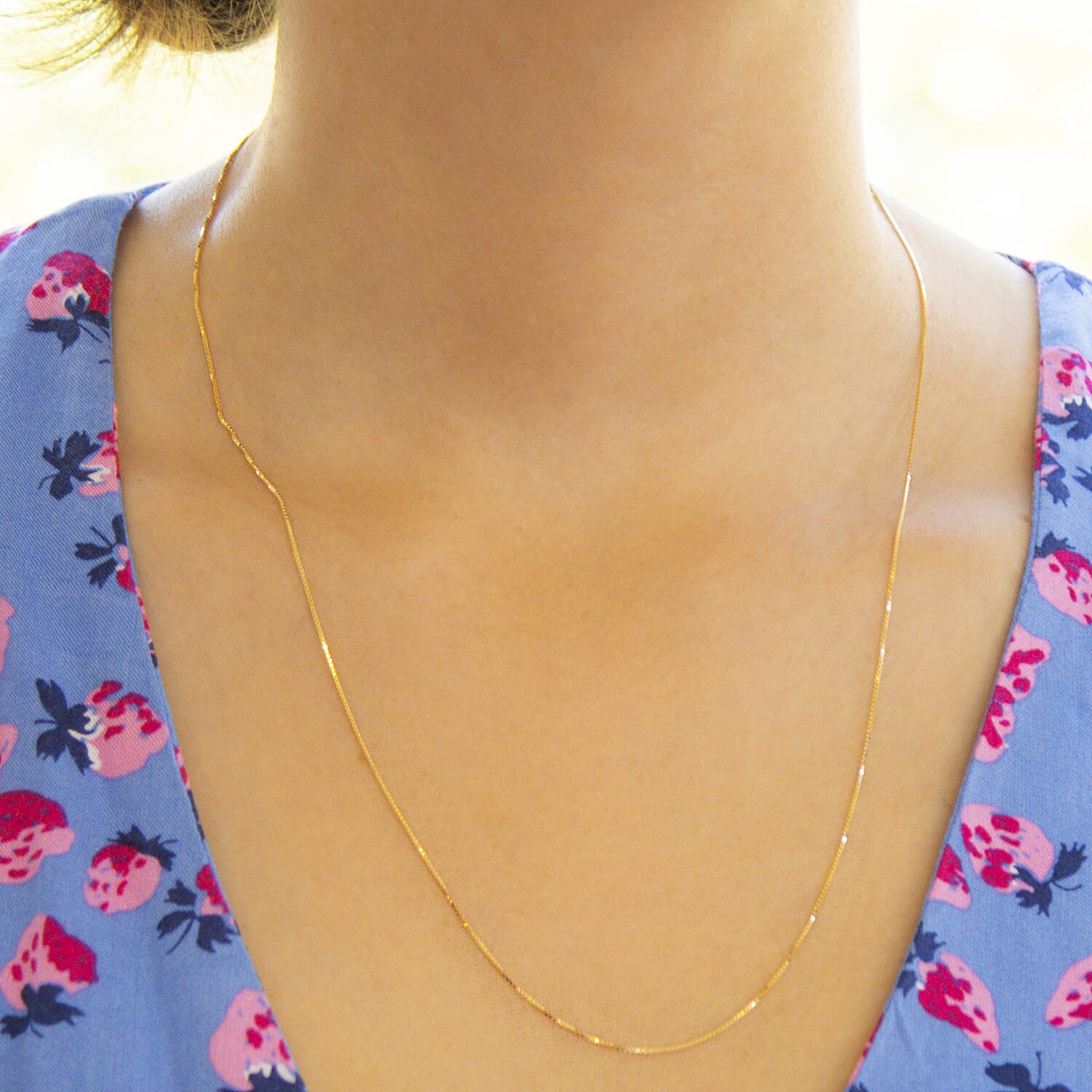 Venetian Box Chain 20 Inch in 9K Yellow Gold 7579812 1