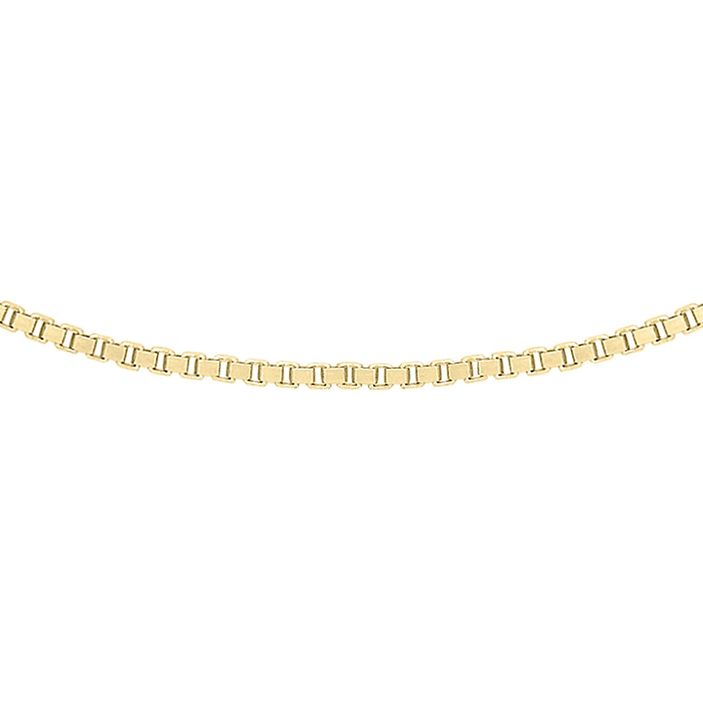 14K Yellow Gold  Chain (Size - 24),  Gold Wt. 1.4 Gms