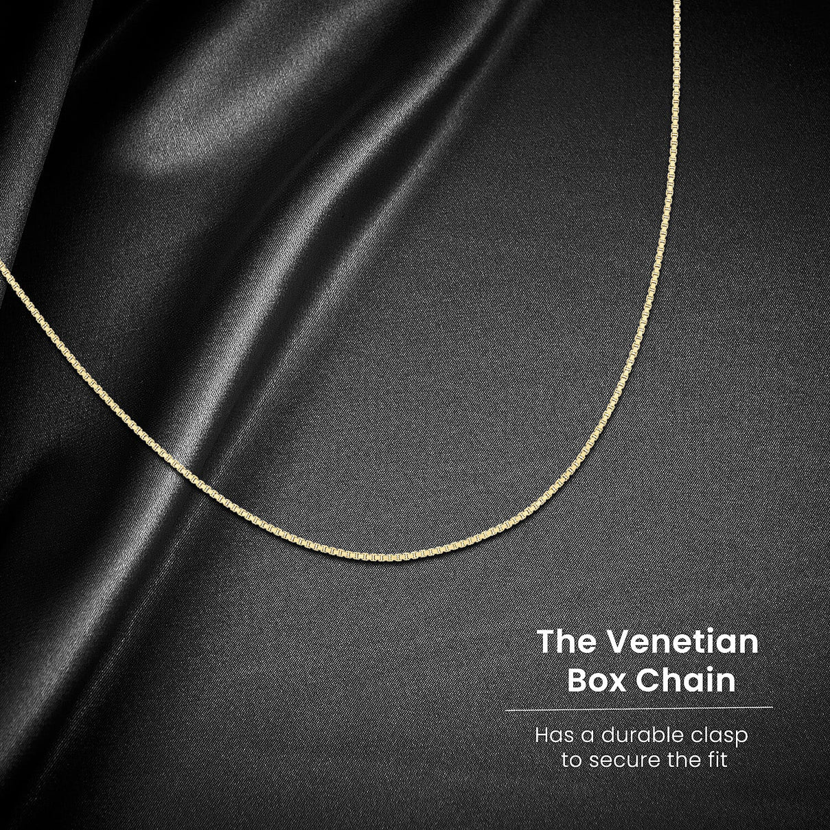 Venetian Box Chain 24 Inch in 14K Yellow Gold 7576290 2