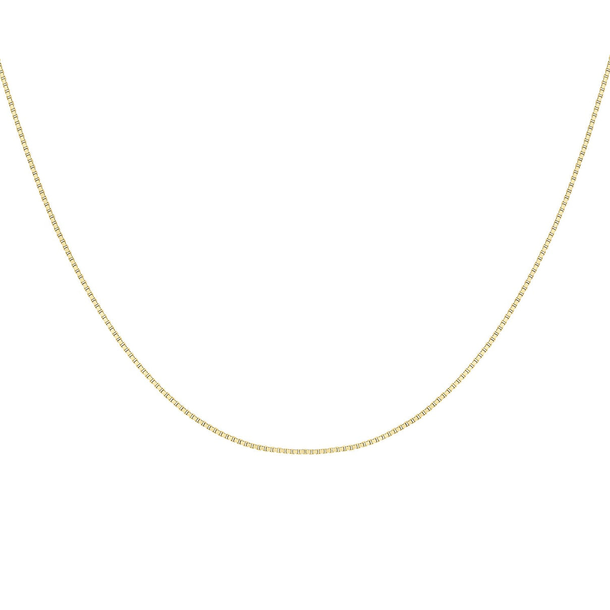 Venetian Box Chain 24 Inch in 14K Yellow Gold 7576290 3