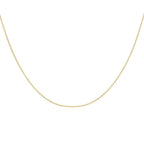 14K Yellow Gold  Chain (Size - 24),  Gold Wt. 1.4 Gms
