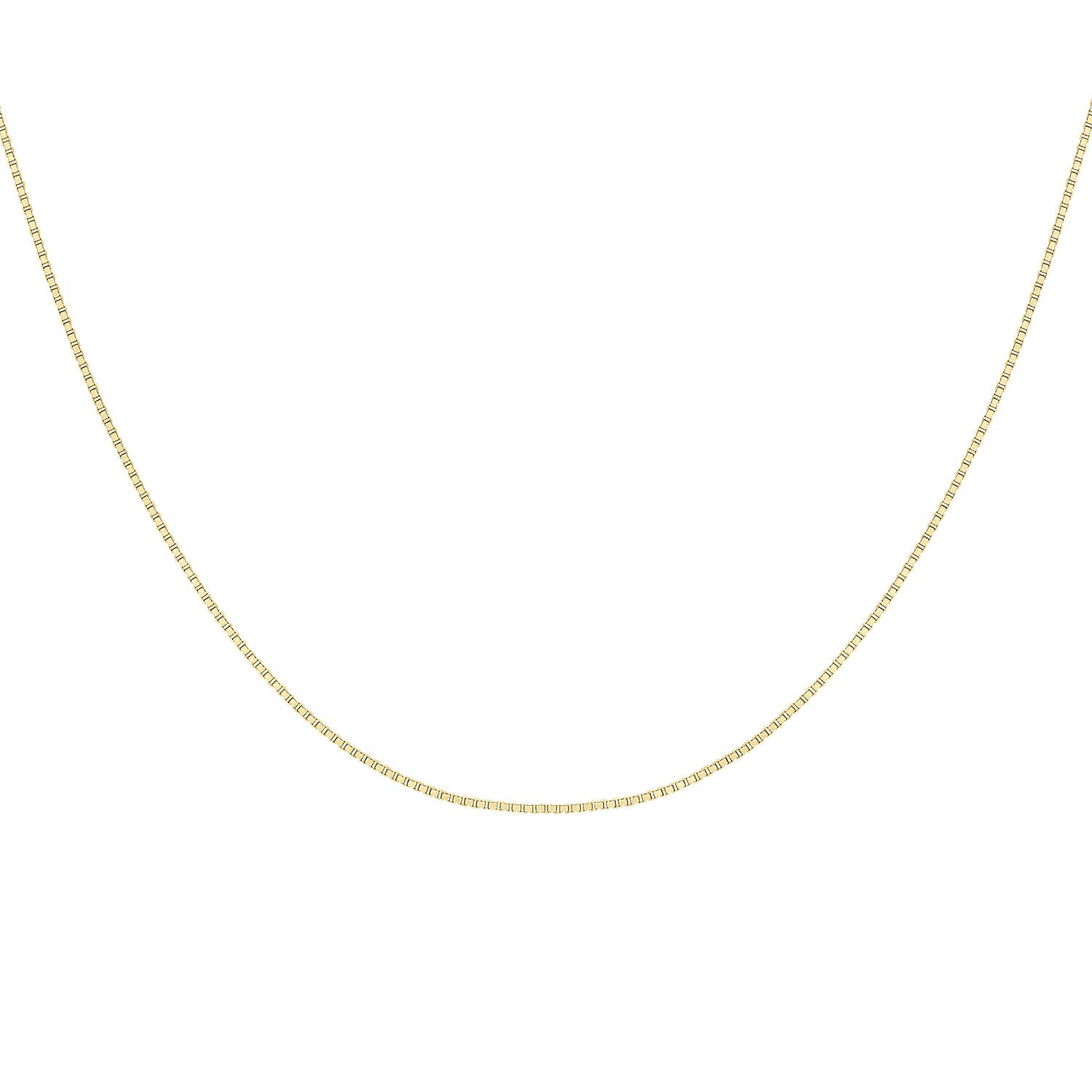 Venetian Box Chain 24 Inch in 14K Yellow Gold 7576290 3