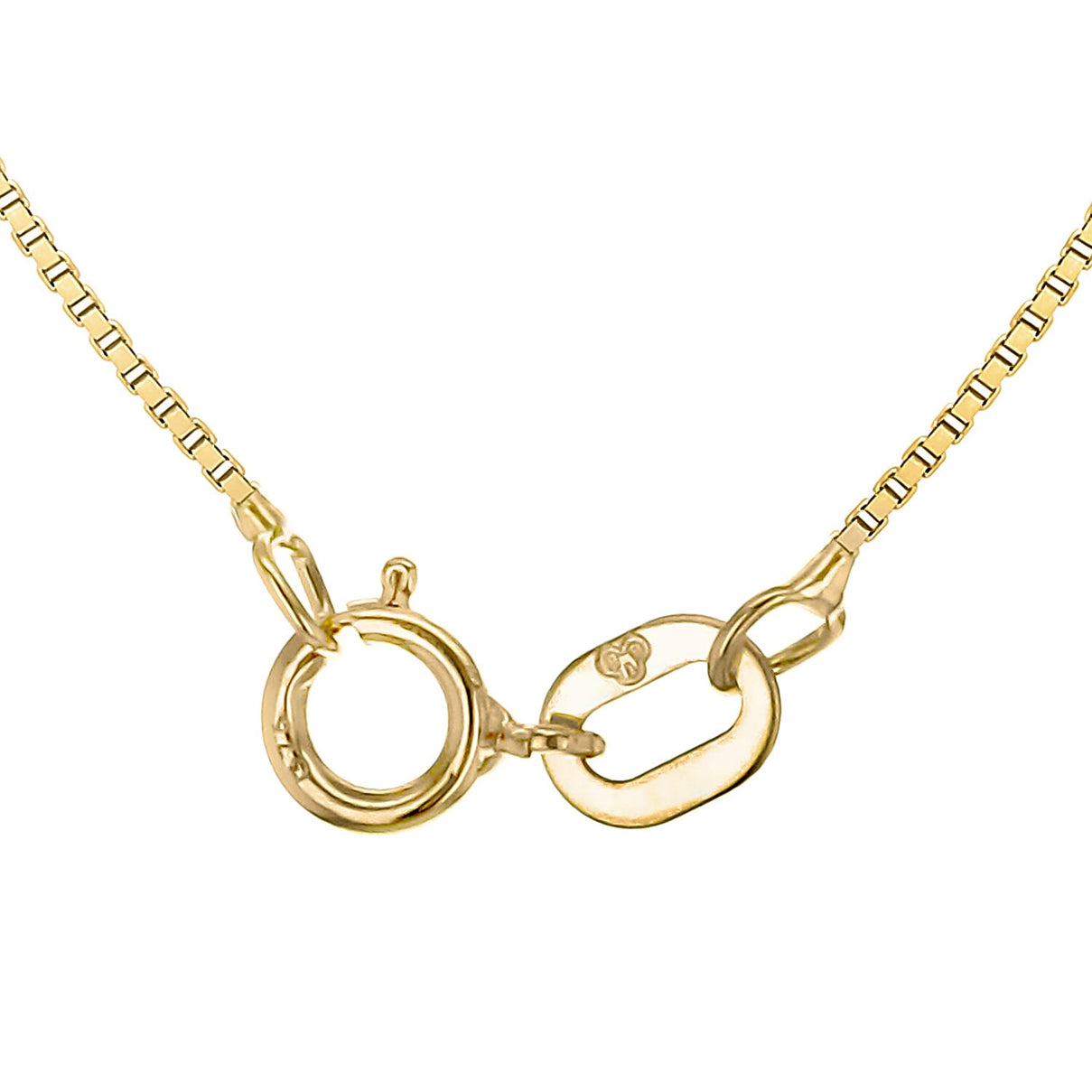 Venetian Box Chain Adjustable 16 Inch-18 Inch in 9K Yellow Gold 7579731 5