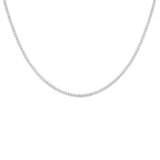 9K White Gold  Chain (Size - 20),  Gold Wt. 2.1 Gms