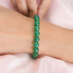 Verde Onyx Adjustable Bracelet (Size - 10.5) in Rhodium Overlay Sterling Silver 61.25 Ct