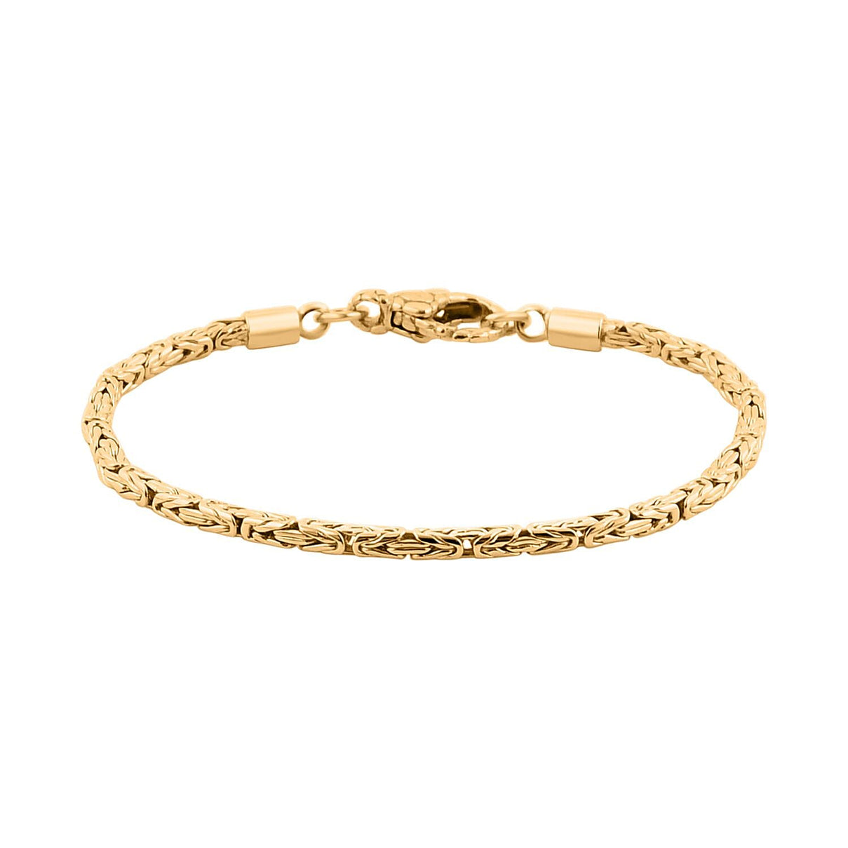 Vermeil Yellow Gold Plated Sterling Silver Borobudur Bracelet (Size - 7.5) 7782970 0