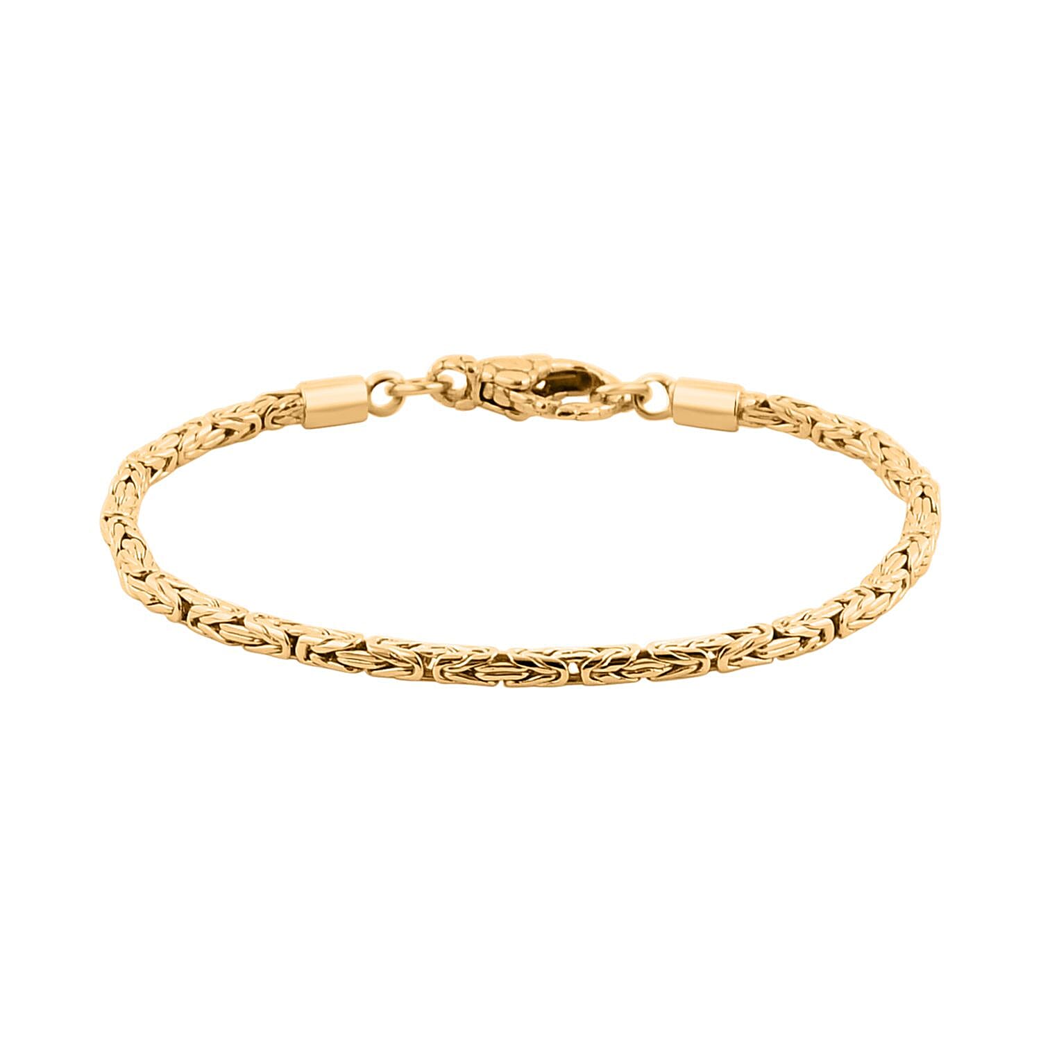 Vermeil Yellow Gold Plated Sterling Silver Borobudur Bracelet (Size - 7.5) 7782970 0