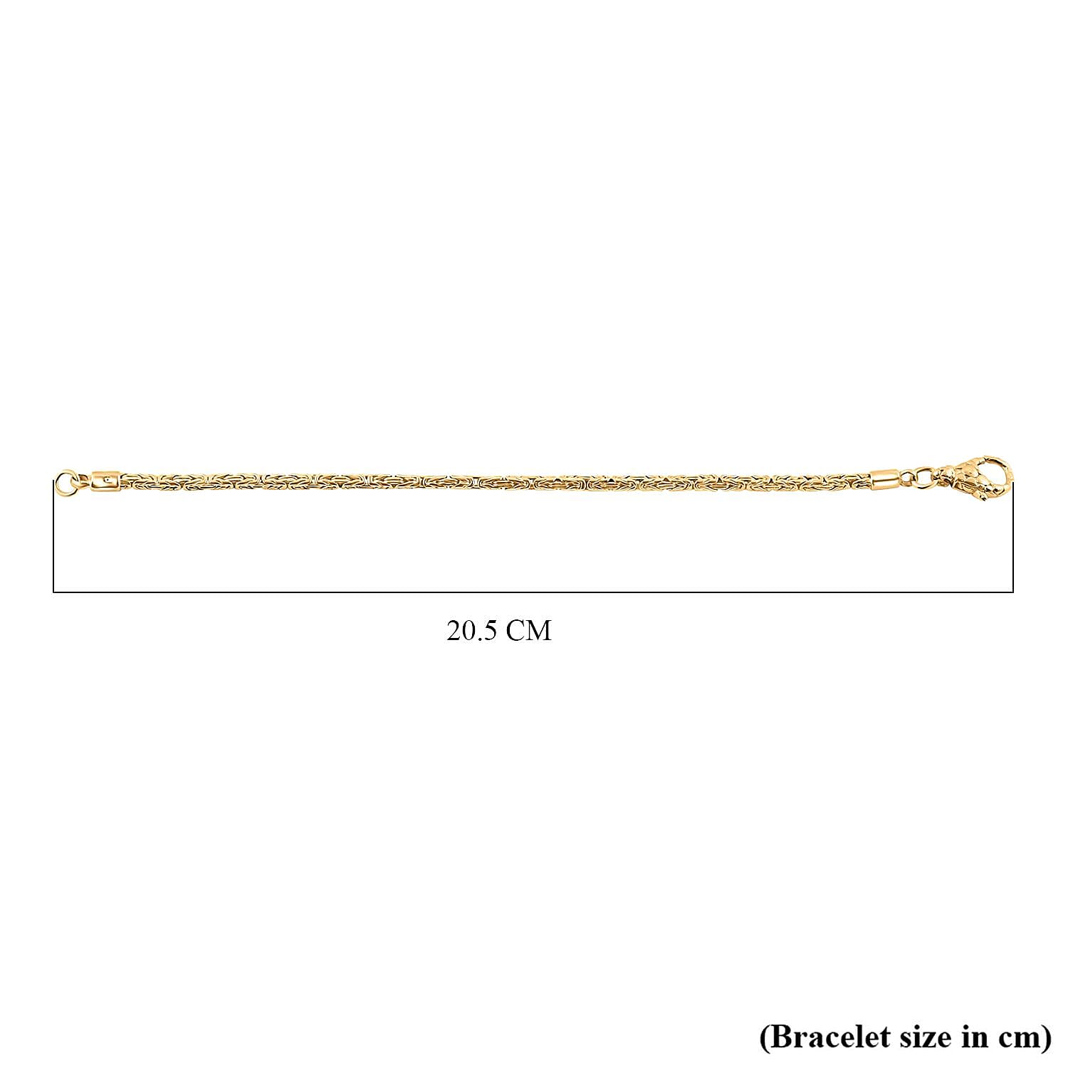 Vermeil Yellow Gold Plated Sterling Silver Borobudur Bracelet (Size - 7.5) 7782970 5