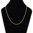 Royal Bali - 22K Gold Vermeil Plated Sterling Silver Borobudur Necklace (Size - 20), Silver Wt. 22.30 Gms