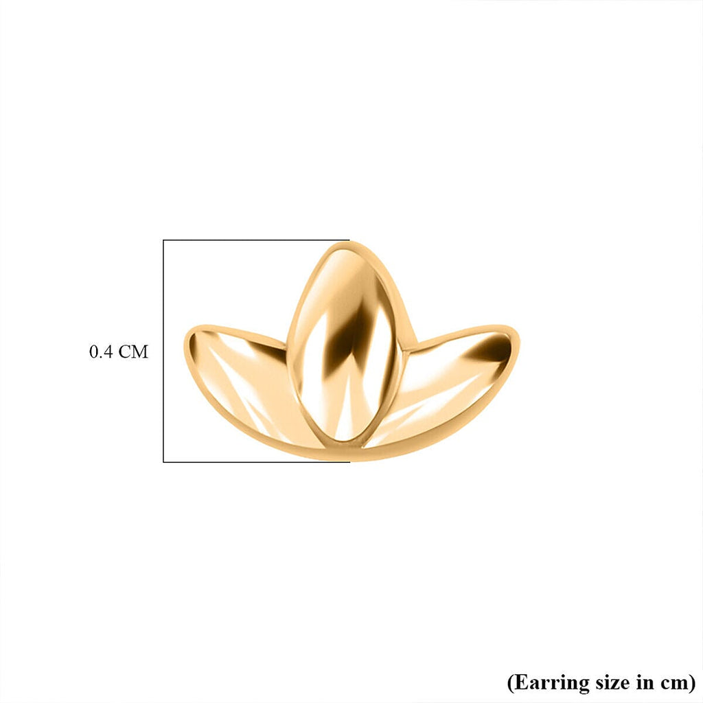 18K Vermeil Yellow Gold Plated Sterling Silver Earrings