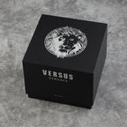 Versace Versus Nero Cint Pelle Quartz Movt. Analog Watch With Black Strap