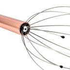 Vibrating Head Massager (Requires 1 x AA Battery - Not Included) - Rose Gold