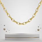 Designer Inspired  - 9K Yellow Gold  Necklace (Size - 18), Gold Wt. 13.50 Gms