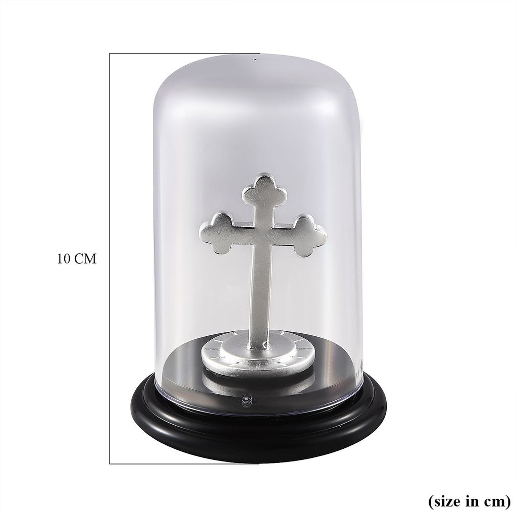 Vicenza Closeout - 99.9 % Pure Silver Cross Decor Ornament