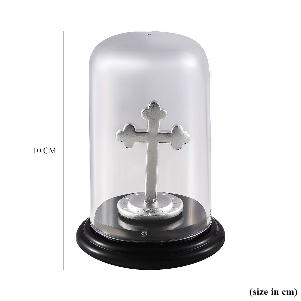 Vicenza Closeout - 99.9 % Pure Silver Cross Decor Ornament 7602035 7