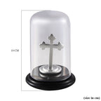 Vicenza Closeout - 99.9 % Pure Silver Cross Decor Ornament