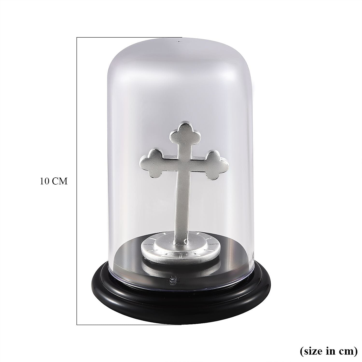 Vicenza Closeout - 99.9 % Pure Silver Cross Decor Ornament 7602035 7
