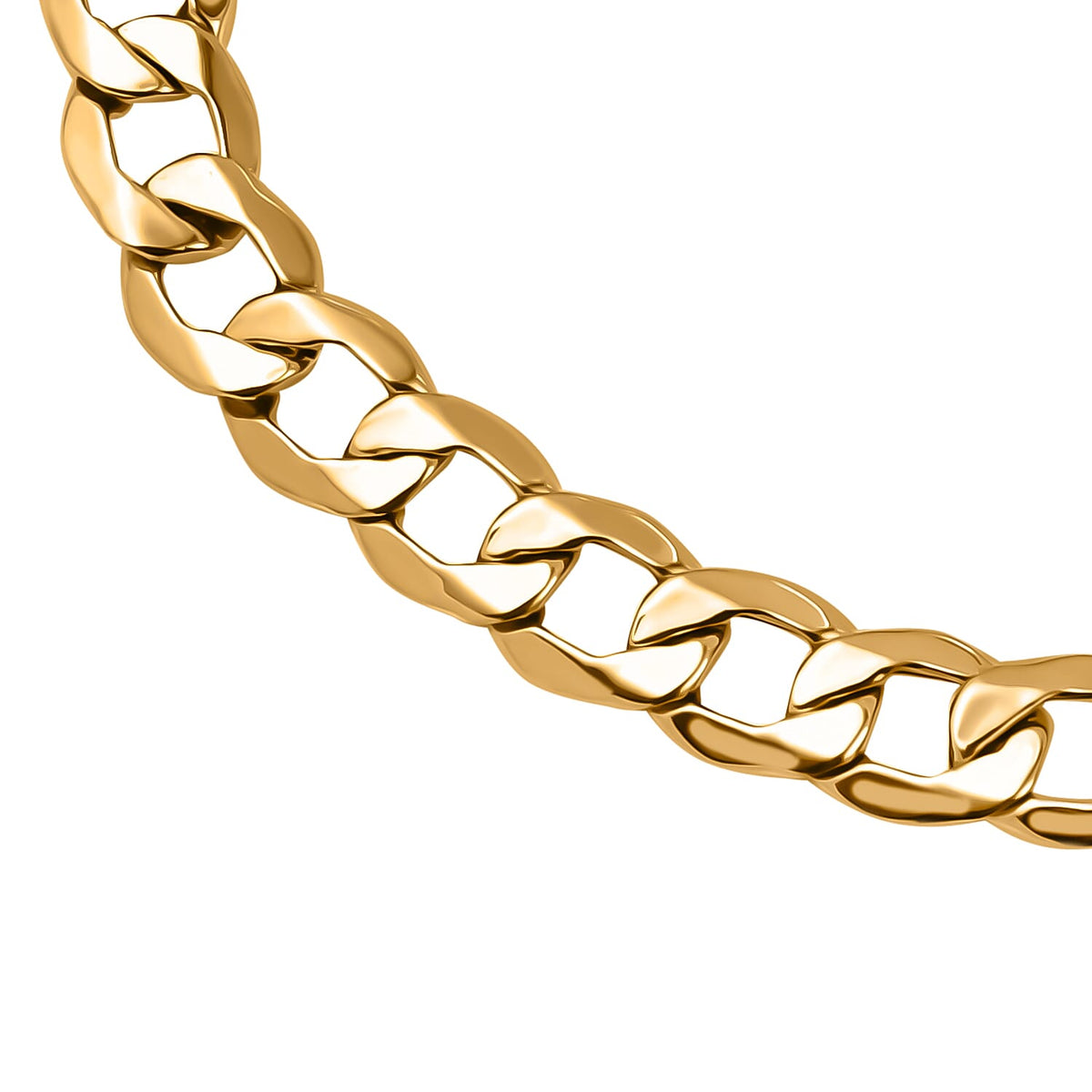 Vicenza Closeout - 9K Yellow Gold Curb Bracelet (Size - 8.5), Gold Wt. 5.10 Gms 7712235 3