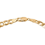 Vicenza Closeout - 9K Yellow Gold Curb Bracelet (Size - 8.5), Gold Wt. 5.10 Gms