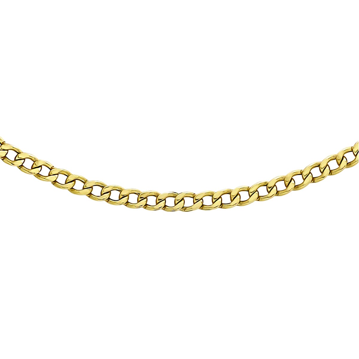Vicenza Closeout - 9K Yellow Gold Curb Chain (Size - 24) 2.40 grams 7722968 0