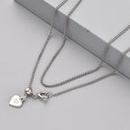 Rhodium Overlay Sterling Silver Adjustable Spiga Slider Chain      (Size 18) with Spring Ring Clasp.