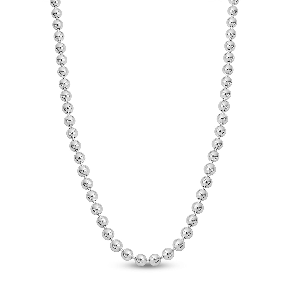 Vicenza Collection Ball Chain in Sterling Silver Size 20 Inch 3593450 2