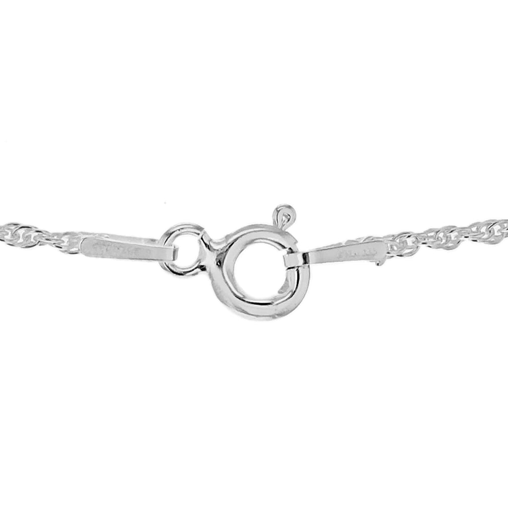 Sterling Silver Prince of Wales Chain (Size 22) with Spring Ring Clasp