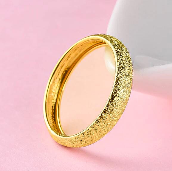 Maestro Collection - 9K Yellow Gold Stackable Band Ring