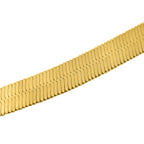 Vicenza Exclusive Deal - 9K Yellow Gold Herring Bone Necklace (Size - 20), Gold Wt. 4.85 Gms.
