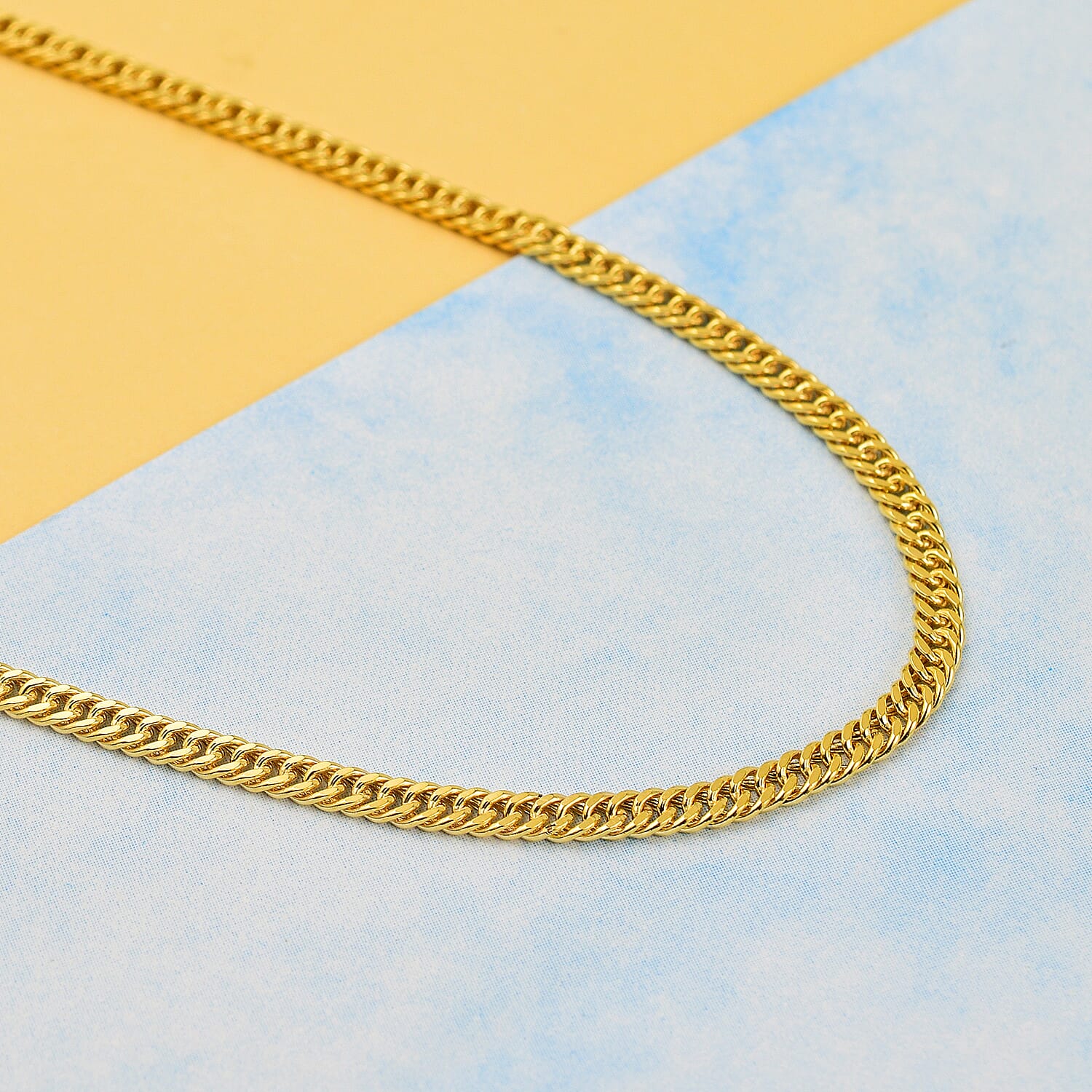 9K Yellow Gold Curb Necklace (Size - 20), Gold Wt. 5.05 Gms. 7725480 1