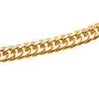 9K Yellow Gold Curb Necklace (Size - 20), Gold Wt. 5.05 Gms.
