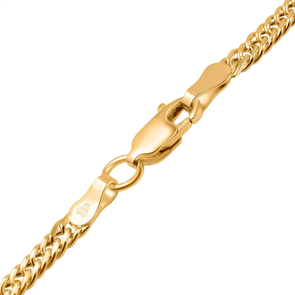 9K Yellow Gold Curb Necklace (Size - 20), Gold Wt. 5.05 Gms.