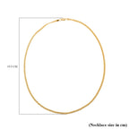 9K Yellow Gold Curb Necklace (Size - 20), Gold Wt. 5.05 Gms.