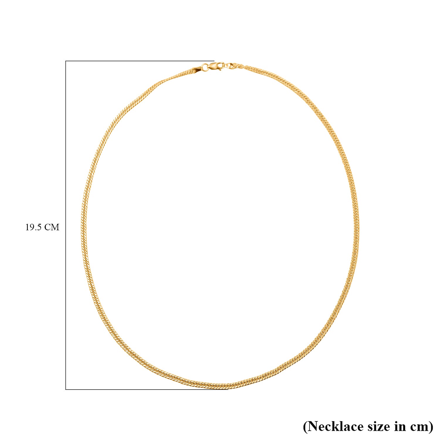 9K Yellow Gold Curb Necklace (Size - 20), Gold Wt. 5.05 Gms. 7725480 4
